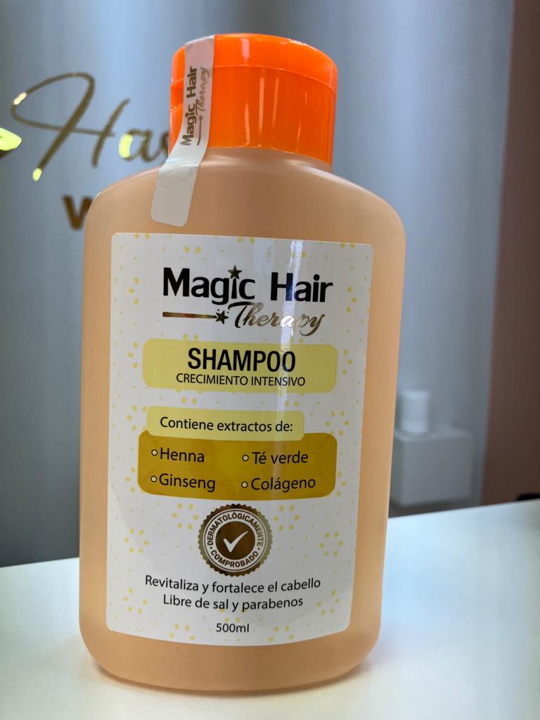 CHAMPÚ MÁGICO PARA EL CABELLO CRECIMIE TE VERD